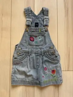 GAP デニムサロペット　ジャンパースカート　90cm
