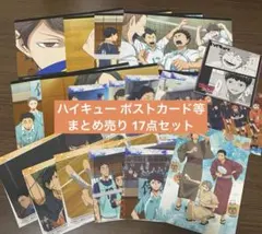 ハイキュー‼︎ ポストカード等 まとめ売り 17点セット 影山飛雄 日向翔陽 他