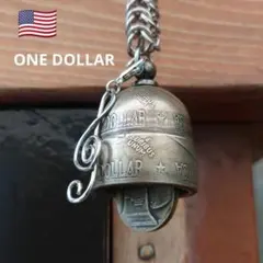 アメリカONE DOLLARのコインベル/ガーディアンベル/キーホルダー