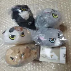 なつかない猫 ぬいぐるみ２コンプリート 全5種セット ガチャ