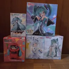 初音ミク フィギュア 5種セット T-most 雪ミク クロミミク チロルミク