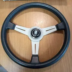 ナルディ レザーハンドル 1983年製ナルディレザーハンドル CD83 - メルカリ
