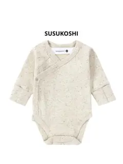 【新品】ススコシ - Kimono Bodysuit - nbサイズ
