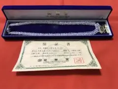 英雅堂 天然水晶ネックレス 保証書付