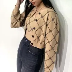 EMODA ジャガードツインニットのサムネイル