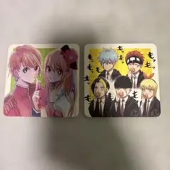 アニメキャラクター コースター 2枚セット 推しの子、マッシュルのサムネイル
