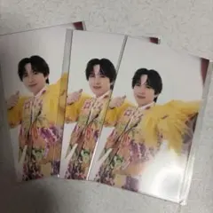 【吉田仁人】LOVE ENG!NE トロピカル衣装 自撮りトレカ 3枚セット