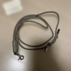 BEAURE グレー ショルダーストラップ
