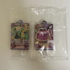 アイカツ！プリパラ だれでもアクリルチャーム2 黒沢凜 白樺リサ セット
