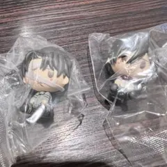 一番くじ 進撃の巨人 それぞれの決意 ちょこのっこフィギュア リヴァイ ミカサ