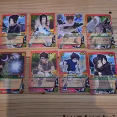 NARUTO　ナルトカードゲーム忍カードレアカード8枚セット
