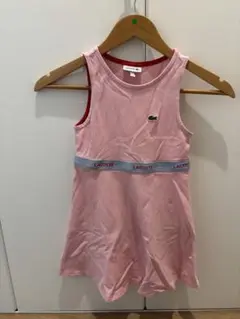 LACOSTE ノースリーブワンピース 6サイズ ピンク