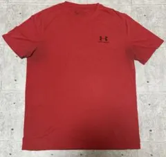 USA古着 UNDER ARMOUR レッド Tシャツ