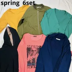 レディース　春コーデ　6点まとめ売り M カラフル　カジュアル