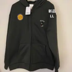 ディズニー　ミッキー　パーカー　LL　新品のサムネイル