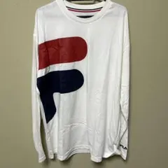 FILA ロングスリーブTシャツ ホワイト