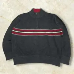 T*◀様 10s エディーバウアー コットンニット 緑タグ メンズ 肉厚ダークグ