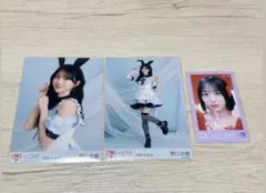 =LOVE 野口衣織poison 生写真 2枚 ミニフォトカード1枚 セット