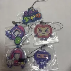 たまごっち 一番くじ F賞きらきらラバーチャーム まめっち くちぱっち