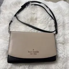 kate spade ショルダーバッグ ベージュ/ブラック