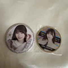 乃木坂46 岡本姫奈 アクリルステッカー 缶バッジ 2024 2点セット