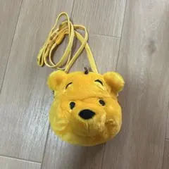 ディズニー プーさん顔型ポシェット