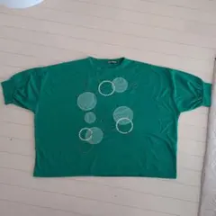 FRAPBOIS 半袖 Tシャツ グリーンのサムネイル