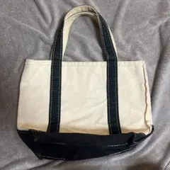 vintage ブラック　L.L.Bean ビーントート ミニトート