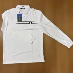 ☆新品☆J.Lindeberg 長袖ポロシャツXXL ホワイト