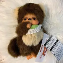 新品タグ付きモンチッチ　タヌきゅん　Sサイズ　ぬいぐるみ たぬきゅん×モンチッチ Sサイズ|【ぬいぐるみのセキグチ
