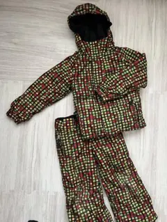 BURTON キッズ スキーウェア スノーボードウェア 上下セット XS 130