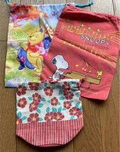 巾着袋3点セット