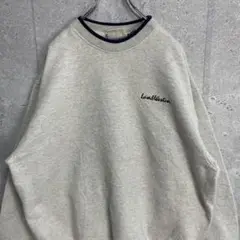DIPORT USA 刺繍ロゴ　ライトグレー　肉厚スウェット　2XL
