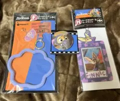 ズートピア　ハッピーくじ　一番くじ　カードホルダー　フィニック