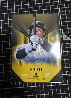 KONAMI BASEBALL COLLECTION 佐藤輝明 阪神タイガース - メルカリ