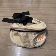90s Vintage KELTYボディバッグ ウエストポーチ ベージュ 旧タグ