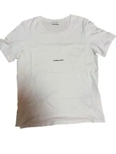 【美品】SAINT LAURENT ミニロゴ プリントTシャツ ホワイト M相当のサムネイル