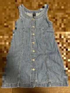 GAP KIDS デニムノースリーブワンピース S