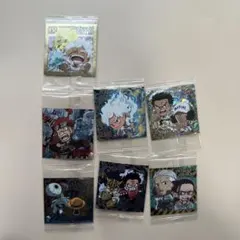 ワンピース ホログラムシール7枚セット