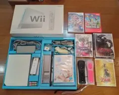Nintendo任天堂ニンテンドー、wii本体セット、+ソフト７本セット