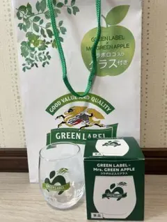 Mrs. GREEN APPLE 端麗グリーンラベル コップ　ミセス