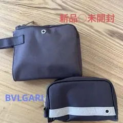 エミレーツ航空　ビジネスクラス　アメニティー　ブルガリポーチ