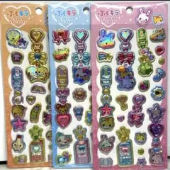 ぷくキラチャームステッカー セット