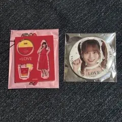 ＝LOVE 大場花菜 ミニくじvol.2 ミニアクスタ 缶バッチ セット