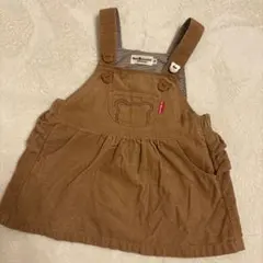 値下げ！Hot Biscuits サロペット 70 ブラウン