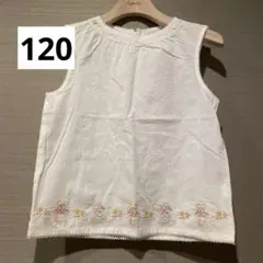 【新品未使用】ミニーマウス刺繍ノースリーブ ディズニーランド