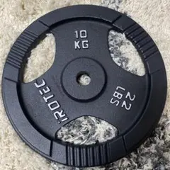 アイロテック＊アイアンプレート　10kg ②穴径29mm