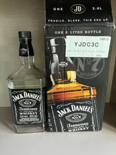 Jack Daniel's☆ジャックダニエル空瓶3000ml☆箱付☆のサムネイル
