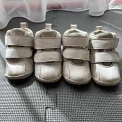 asics baby 12, 12.5 二足まとめて！白×gold