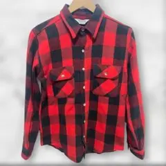 70~80s USA製 fivebrother ネルシャツ